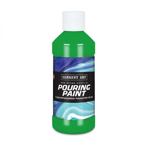 Sargent Art Acrylic Pouring Paint, 8 oz, Green