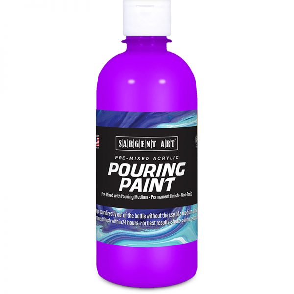 Sargent Art Acrylic Pouring Paint, 16 oz, Violet