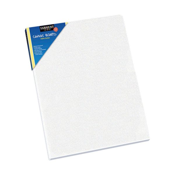 Sargent Art® Canvas Panel, 100% Cotton, 8" x 10"