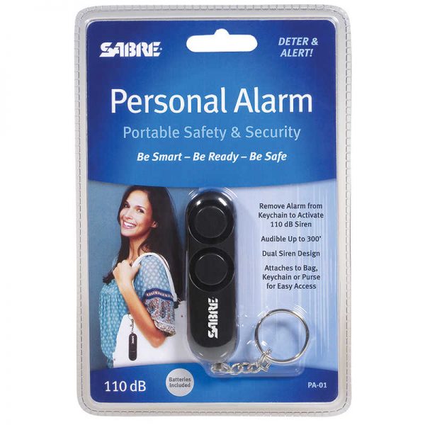 SABRE Personal Alarm - Black