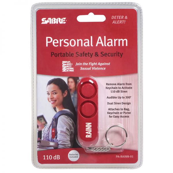 SABRE Personal Alarm - Red (Supports RAINN)