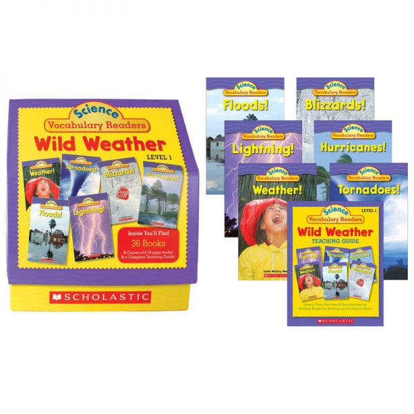 Scholastic Scholastic® Science Vocabulary Readers Wild Weather