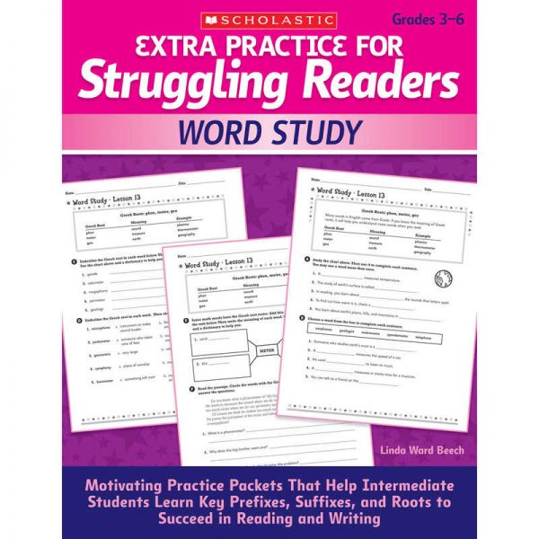 Scholastic Extra Practice for Struggling Readers: Word Study