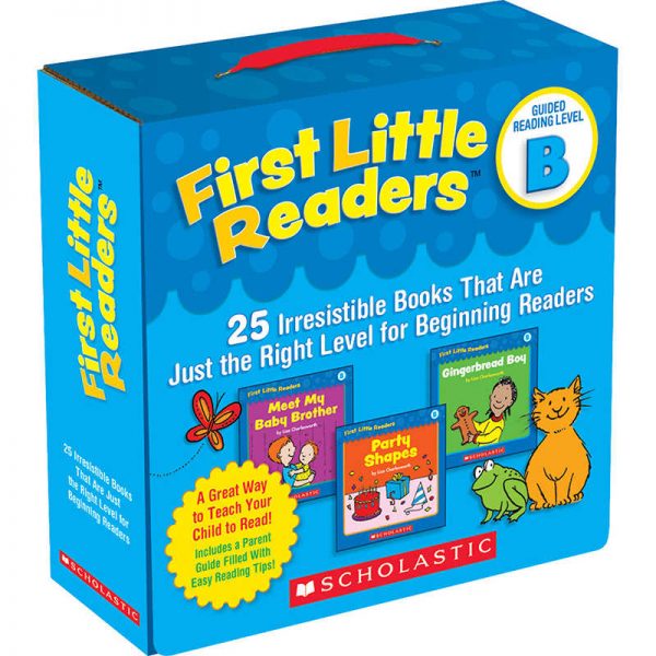Scholastic First Little Readers™ Book Parent Pack, Guided Reading Level A, Set of 25 Books