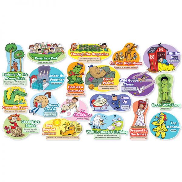 Scholastic Must-Know Idioms Bulletin Board Set