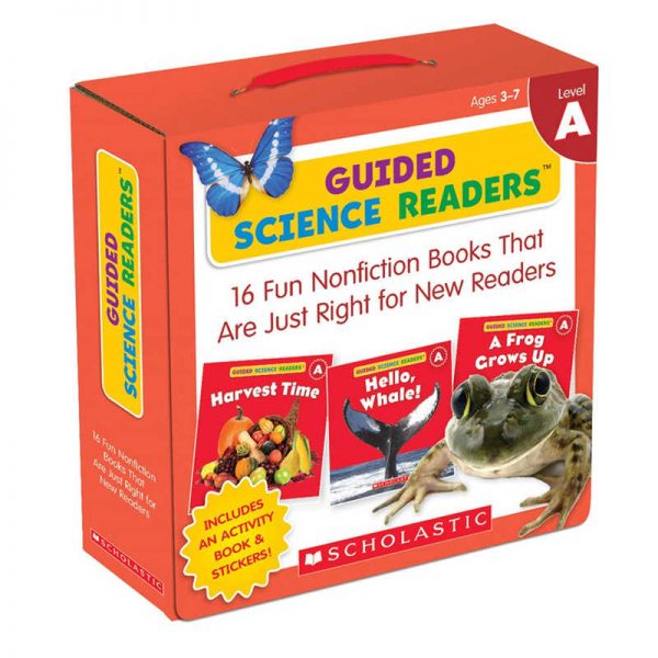 Scholastic Guided Science Readers, Level A, Parent Pack, Pack of 16 Books