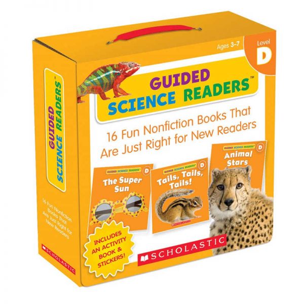 Scholastic Guided Science Reader, Levels D, Parent Pack, Pack of 16 Books