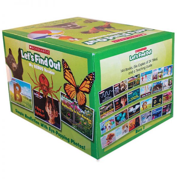 Scholastic Let's Find Out: My Rebus Readers Box 1 - Multiple Copy Set