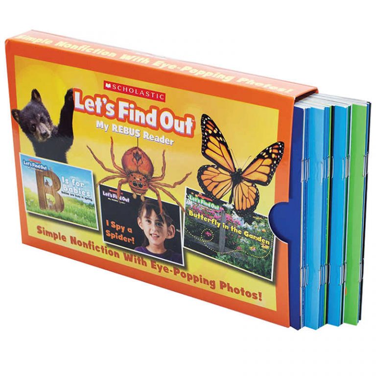 TeachersParadise Scholastic Let s Find Out My Rebus Readers Box 1 TeachersParadise Scholastic Let s Find Out My Rebus Readers Box 1