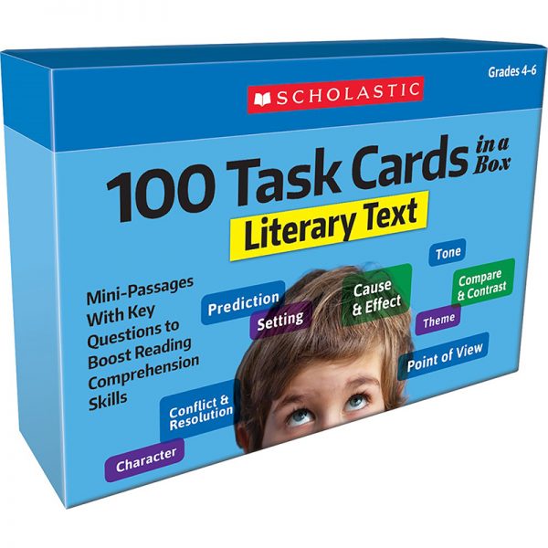 Scholastic Teacher Resources 100 Task Cards in a Box: Making Inferences