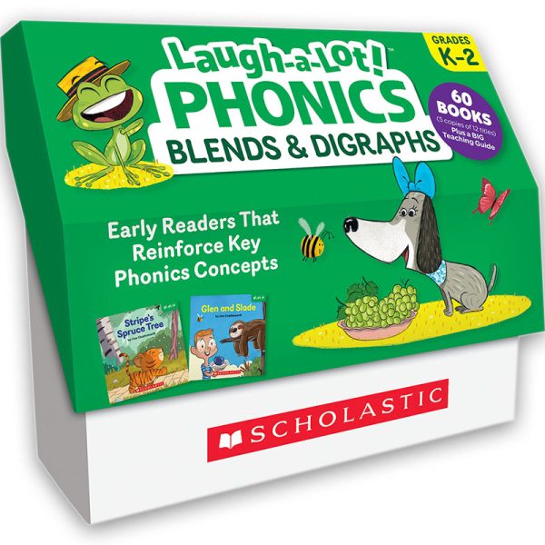 Scholastic Teacher Resouces Laugh-A-Lot Phonics: Blends & Digraphs (Classroom Set)
