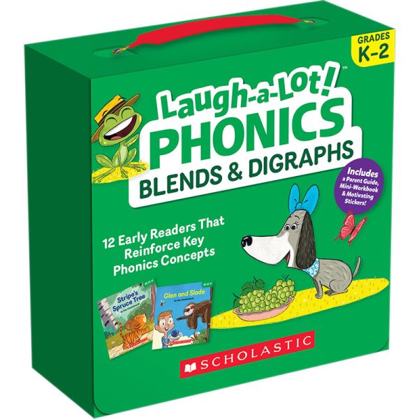 Scholastic Teacher Resouces Laugh-A-Lot Phonics: Blends & Digraphs (Parent Pack)