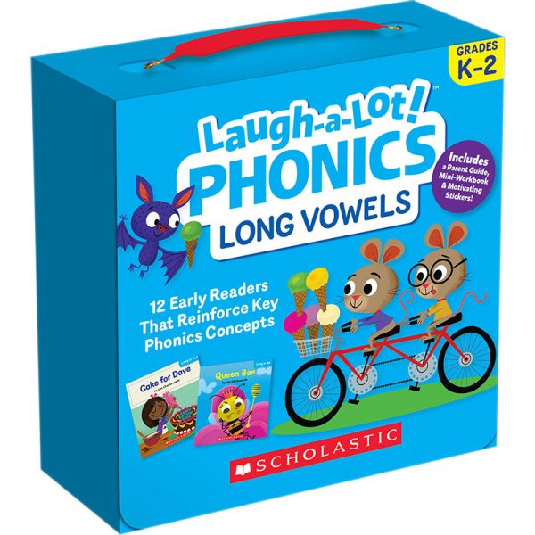 Scholastic Teacher Resouces Laugh-A-Lot Phonics: Long Vowels (Parent Pack)