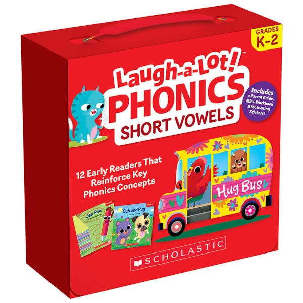 Scholastic Teacher Resouces Laugh-A-Lot Phonics: Short Vowels (Parent Pack)