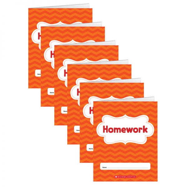 Scholastic Teaching Resources Homework Folder, Pack of 6