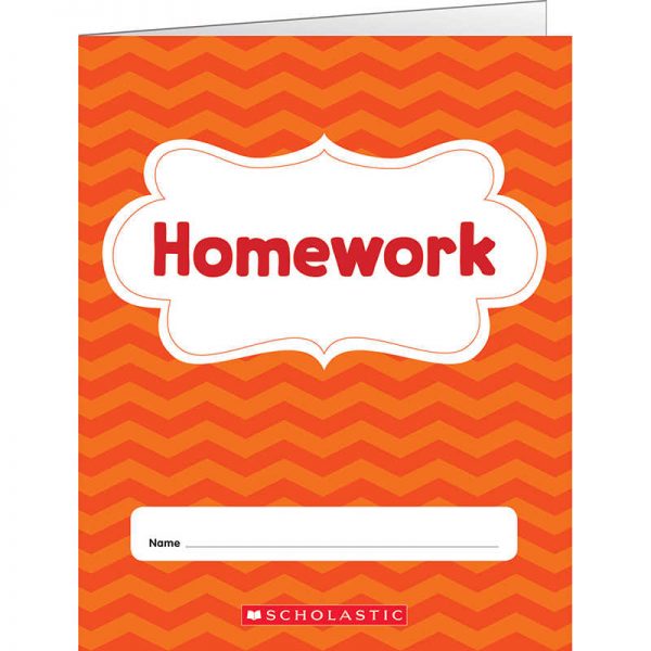 Scholastic Homework Folder