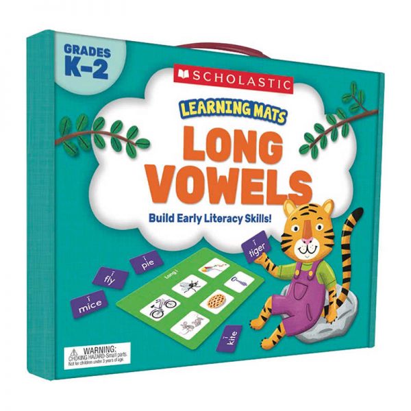 Scholastic Learning Mats: Long Vowels, Grades K-2