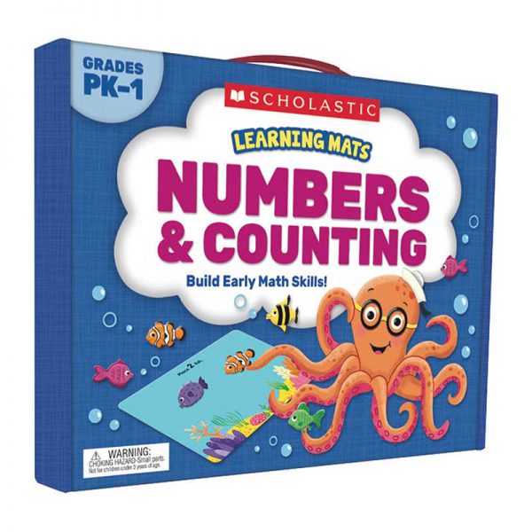 Scholastic Learning Mats: Numbers & Counting, Grades PreK-1
