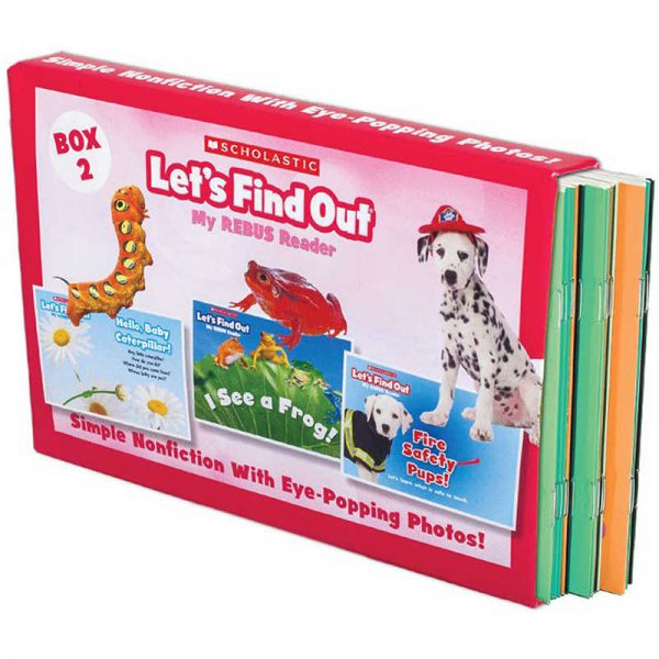 Scholastic Let's Find Out: My Rebus Readers Box 2 - Single Copy Set