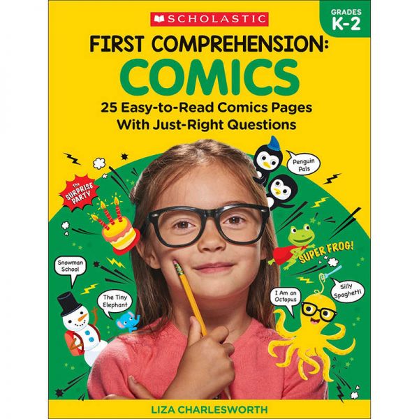 Scholastic First Comprehension: Comics Activity Book