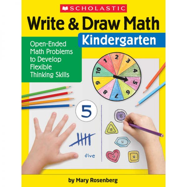 Scholastic Write & Draw Math: Kindergarten