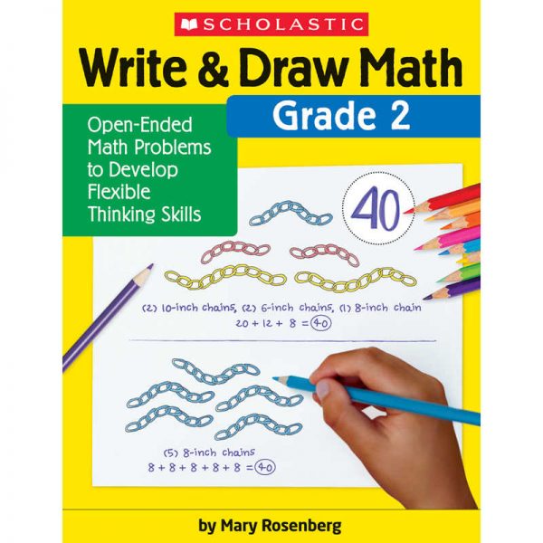 Scholastic Write & Draw Math: Grade 2