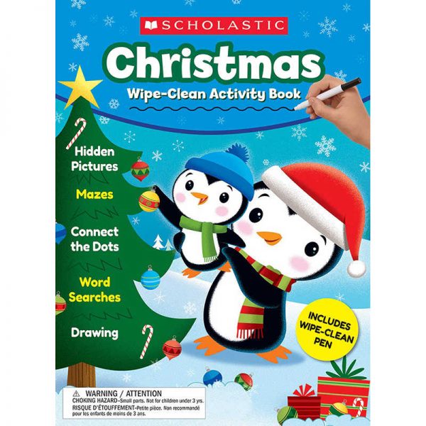 Scholastic Christmas Wipe-Clean Activity Book