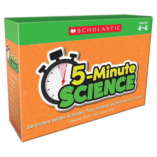 Scholastic 5-Minute Science: Grades 4-6