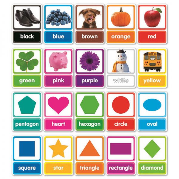 Scholastic Colors & Shapes Bulletin Board Set