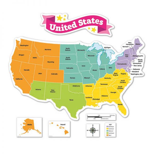Scholastic Our United States Bulletin Board Set