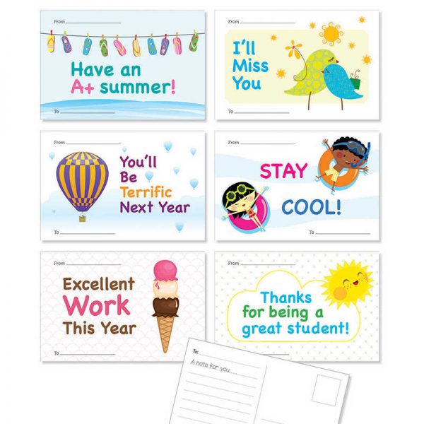 Scholastic Hello Summer Postcards
