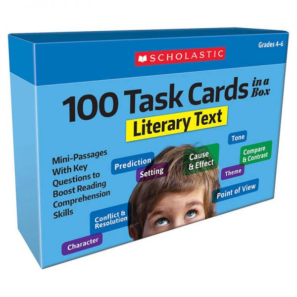 Scholastic 100 Task Cards in a Box: Literary Text