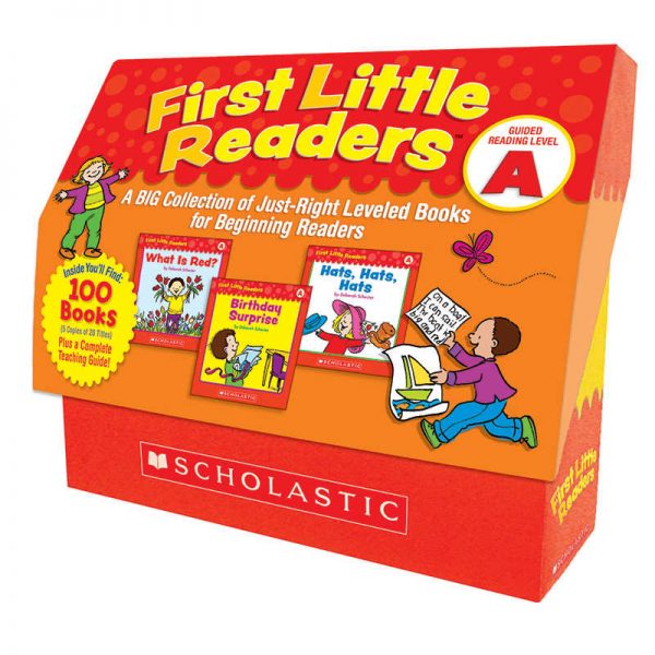 Scholastic First Little Readers Books, Guided Reading Level A, 5 Copies of 20 Titles