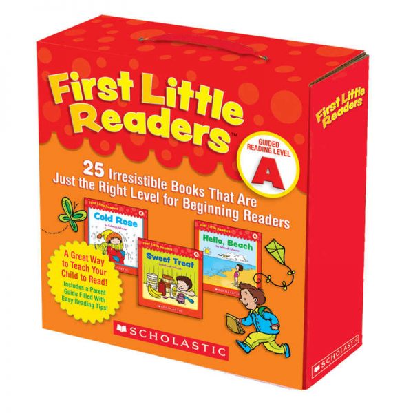 Scholastic First Little Readers™ Book Parent Pack, Guided Reading Level A, Set of 25 Books