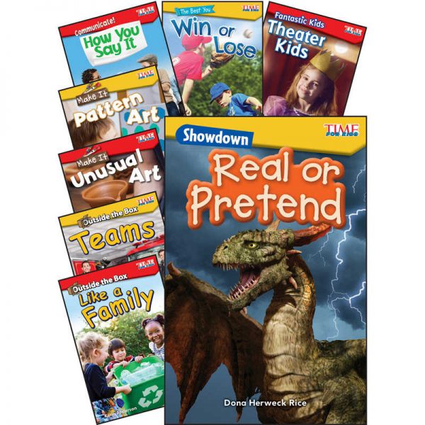 TIME For Kids Social Studies/Language Arts, Grades K-1, 8-Book Set