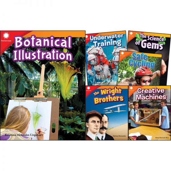 Teacher Created Materials Smithsonian Informational Text: Fun in Action Grades 2-3: 6-Book Set