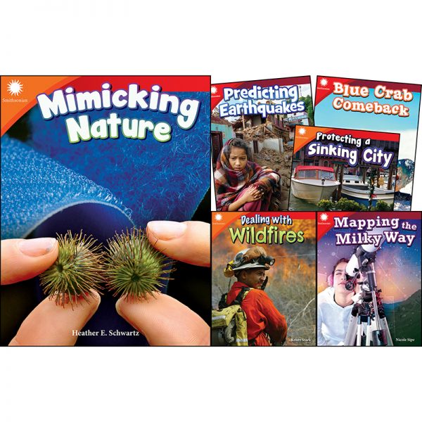 Teacher Created Materials Smithsonian Informational Text: The Natural World Grades 2-3: 6-Book Set