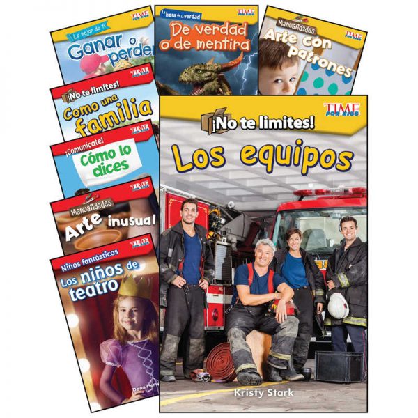 TIME For Kids Social Studies/Language Arts Spanish, Grades K-1: 8-Book Set