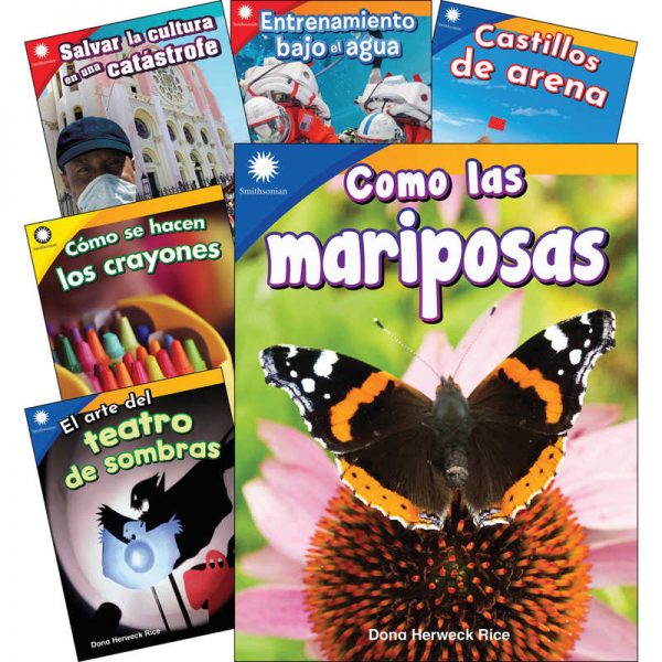 Smithsonian Informational Text: Fun in Action Spanish, Grades K-1 6-Book Set
