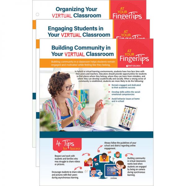 Shell Education Virtual Classroom Basics At Your Fingertips Set of 3