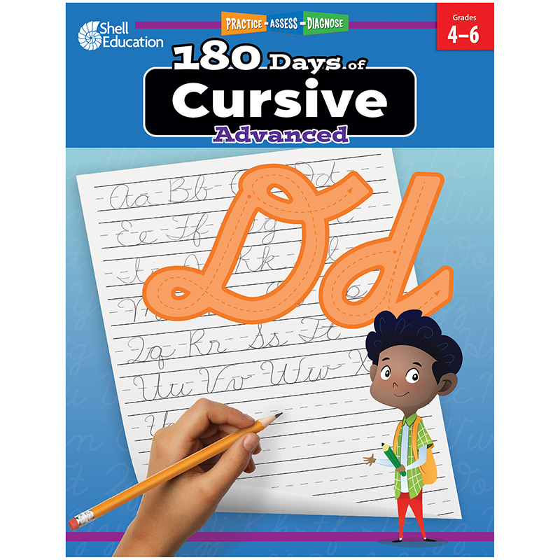 Shell 180 Days of Cursive: Advanced