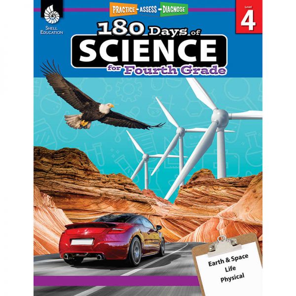 Shell Education 180 Days of Science, Grade 4