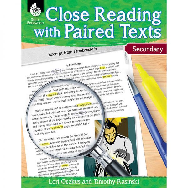 Shell Education Close Reading with Paired Texts, Level 6+