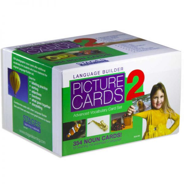 Stages Learning Materials Language Builder® Picture Nouns Card Set 2, Pack of 354