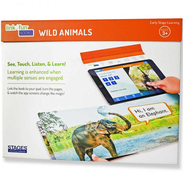 Stages Learning Materials Link4Fun® Book, Wild Animals