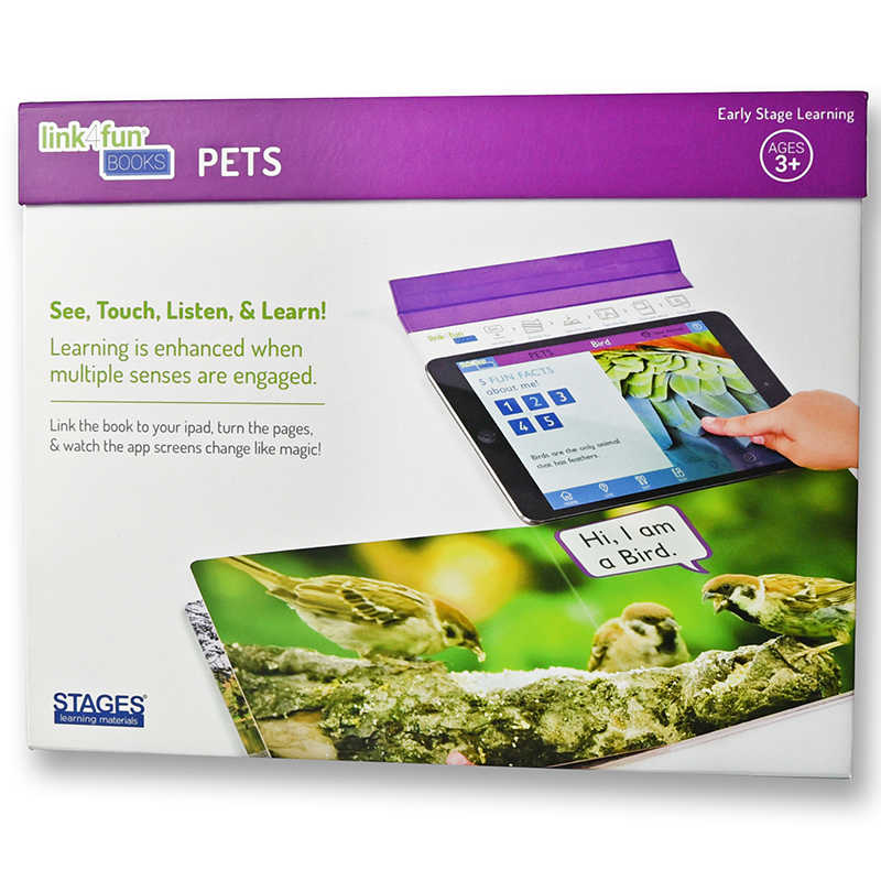 Stages Learning Materials Link4Fun® Book, Pets