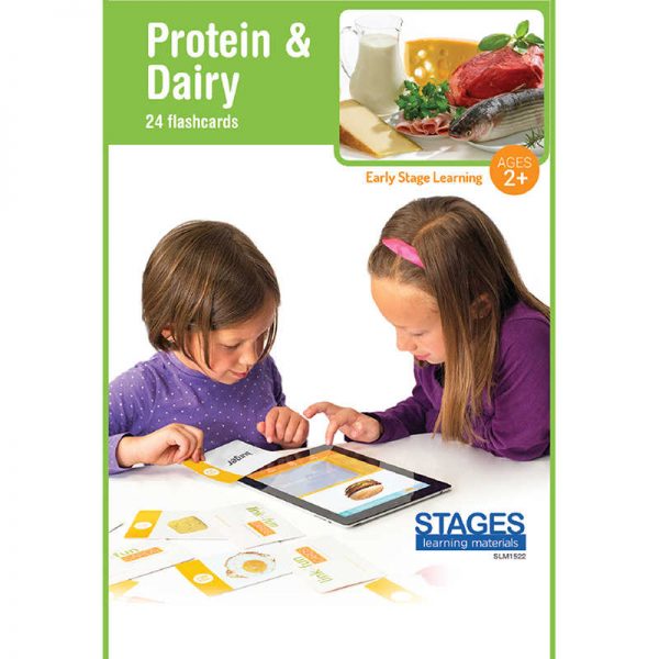 Stages Learning Materials Link4Fun® Cards, Protein & Dairy