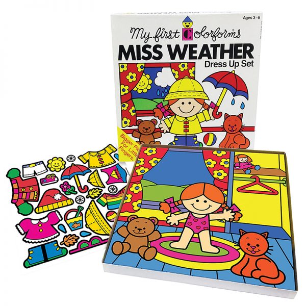 Colorforms My First Colorforms® Miss Weather Dress Up Set
