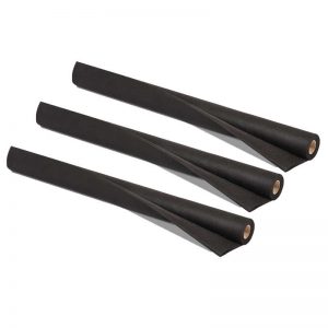 Smart-Fab® Art & Decoration Fabric Roll, 24" x 18', Black, 3 Rolls