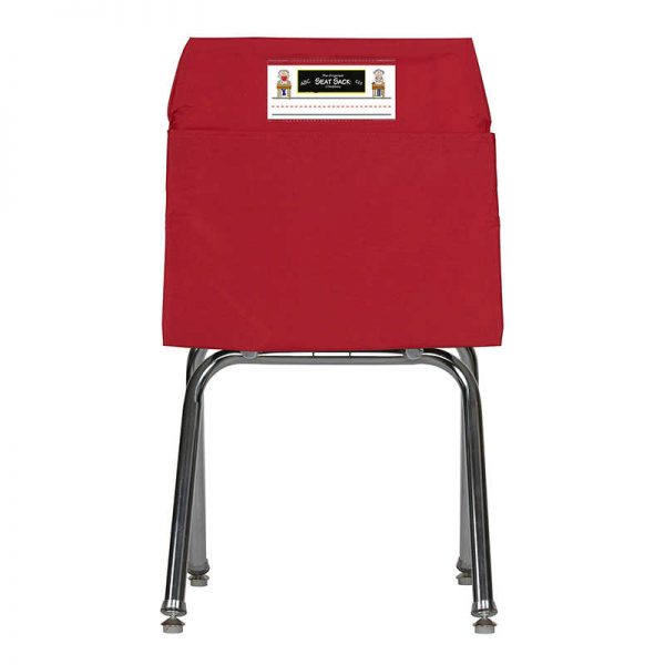 Seat Sack® Seat Sack, Standard, 14 inch, Chair Pocket, Red